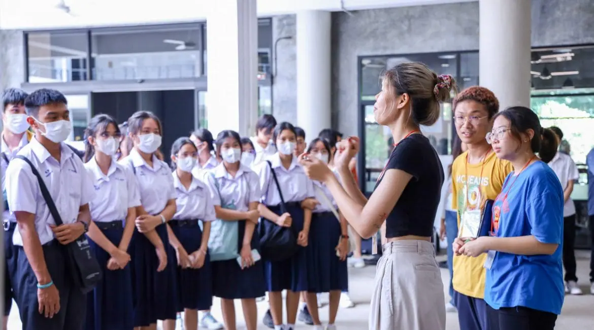 สื่อสารฯ ต้อนรับนักเรียนโรงเรียนตากพิทยาคม ห้องเรียนพิเศษ (SME) แนะนำหลักสูตรและการรับเข้าศึกษาต่อคณะฯ (TCAS’67) เยี่ยมชมการฝึกปฏิบัติการกองถ่ายทำภาพยนตร์หลักสูตรภาพยนตร์ดิจิทัล